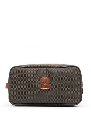 Cipzáras táska Longchamp barna