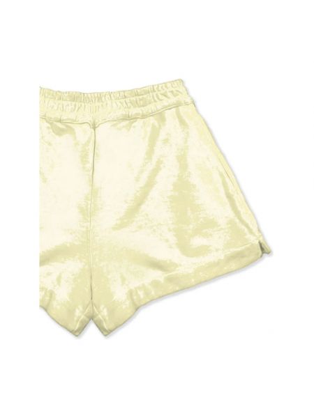Samt shorts Mc2 Saint Barth gelb