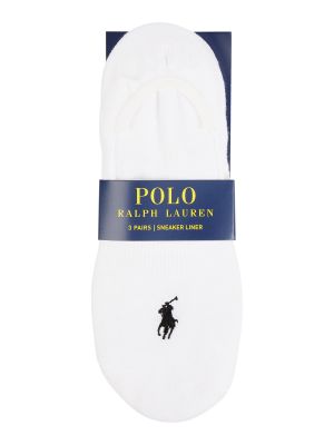 Dzianinowe stopki Polo Ralph Lauren białe