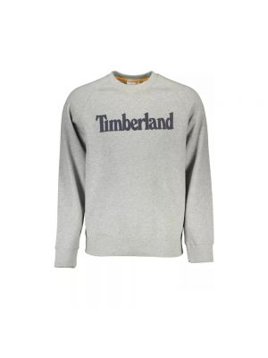 Bluza bawełniana Timberland szara