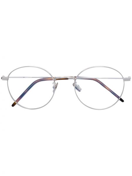 Brýle Saint Laurent Eyewear stříbrné