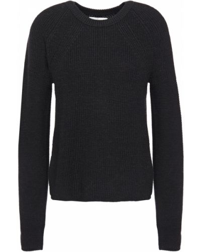 Sweter wełniany Velvet By Graham & Spencer, сzarny
