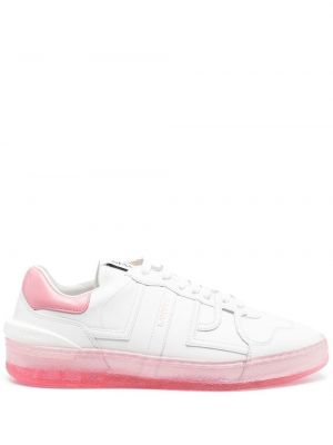 Blonder snøring sneakers Lanvin hvit