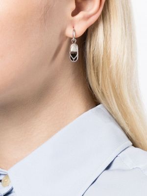 Ohrring Capsule Eleven silber