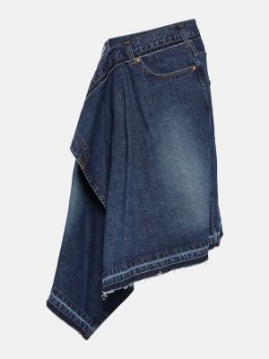 Niebieska spódnica jeansowa Sacai