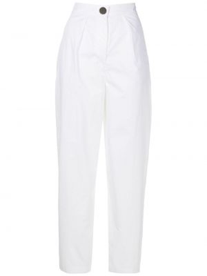 Egyenes szárú nadrág Armani Exchange fehér