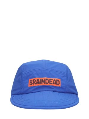 Nylonowa czapka Brain Dead niebieska