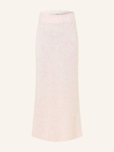 Dzianinowa długa spódnica Holzweiler różowa