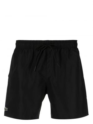 Shorts mit stickerei Lacoste schwarz