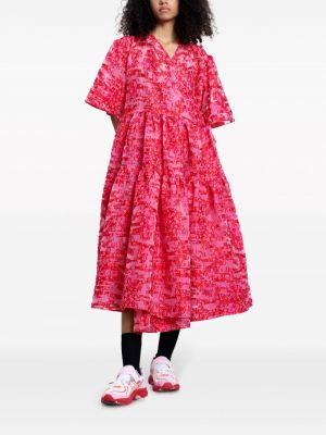 Koktejlové šaty Cecilie Bahnsen růžové
