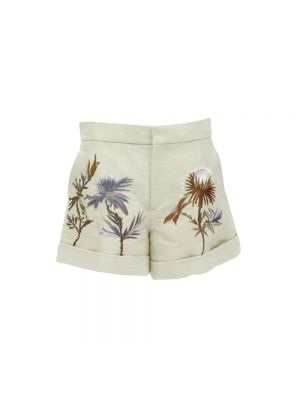 Pantaloncini di cotone Dior Vintage Beige