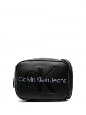 Crossbody torbica Calvin Klein Jeans črna