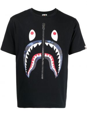 Kamuflere t-skjorte A Bathing Ape® svart