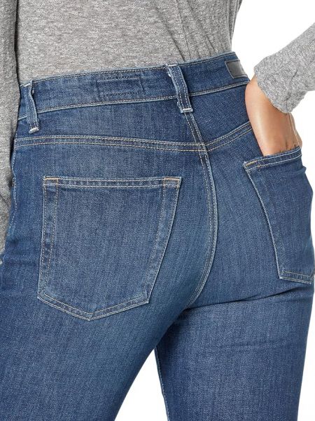 Джинсы клеш с высокой талией в уличном стиле ретро Ag Jeans