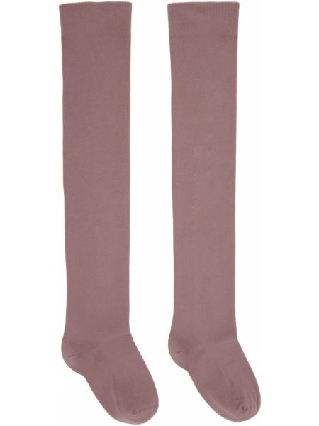 Носки Rick Owens розовые