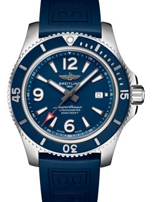 Синие часы Breitling