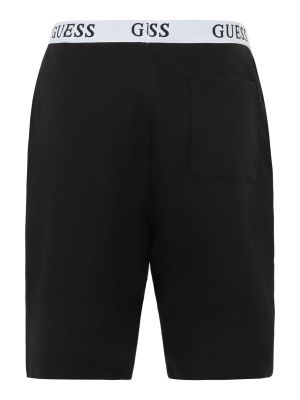 Pantaloni scurți de sport Guess negru