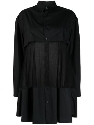 Mini šaty Noir Kei Ninomiya černé