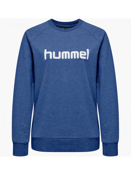 Хлопковый свитшот Hummel синий