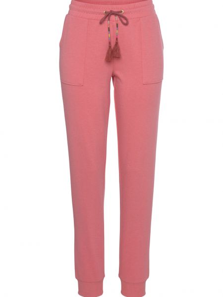 Pantaloni Vivance roz
