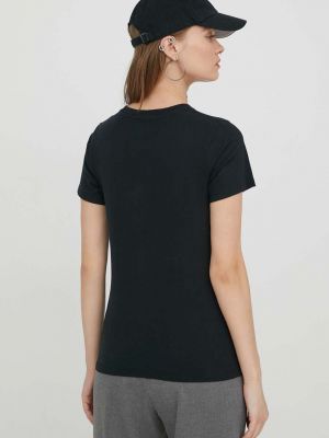 Bavlněné tričko Hollister Co. černé