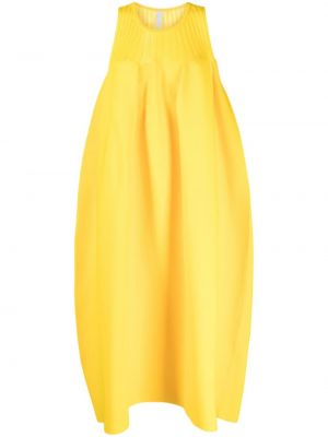 Midi šaty bez rukávov Cfcl žltá