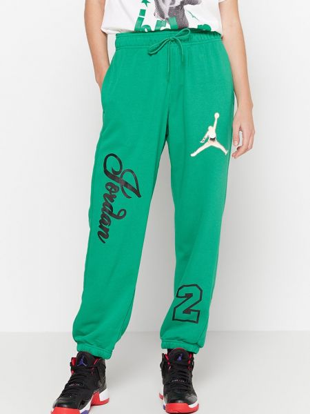 Spodnie sportowe Jordan zielone