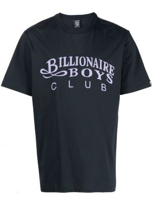 Тениска с принт Billionaire Boys Club синьо
