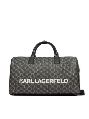 Torba podróżna Karl Lagerfeld czarna