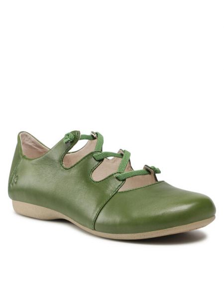 Ниски обувки Josef Seibel зелено