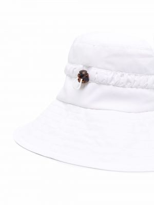 Sombrero con cordones Staud blanco