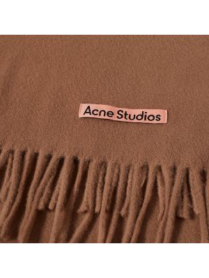 Шарф Acne Studios коричневый