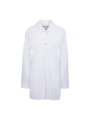 Biały płaszcz bawełniany Off-white