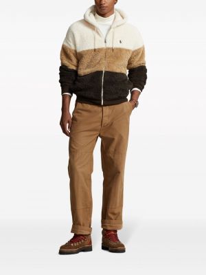 Medvilninis siuvinėtas polo marškinėliai su gobtuvu Polo Ralph Lauren