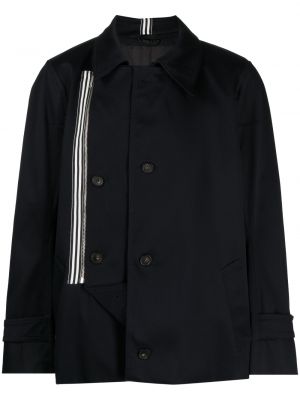 Asymetrická bavlnená bunda Marina Yee čierna