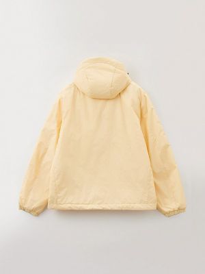Утепленная демисезонная куртка Shu желтая