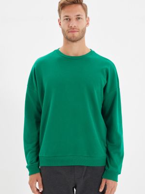Пуловер Trendyol зелено