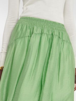 Midi sukně Vince zelené