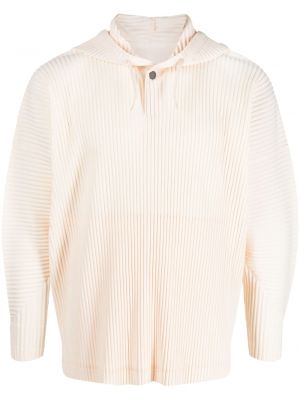 Plisserade långärmad hoodie Issey Miyake