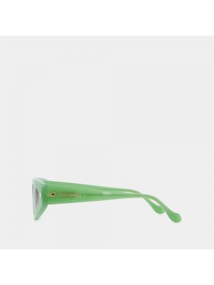 Okulary przeciwsłoneczne z kieszeniami Nanushka zielone