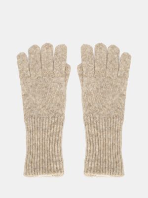 Бежевые перчатки S.oliver