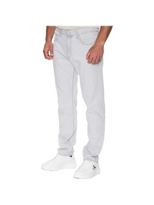 Egyenes szárú farmernadrág Calvin Klein Jeans szürke