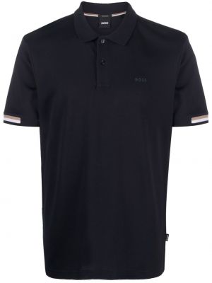 Poloshirt Boss blå