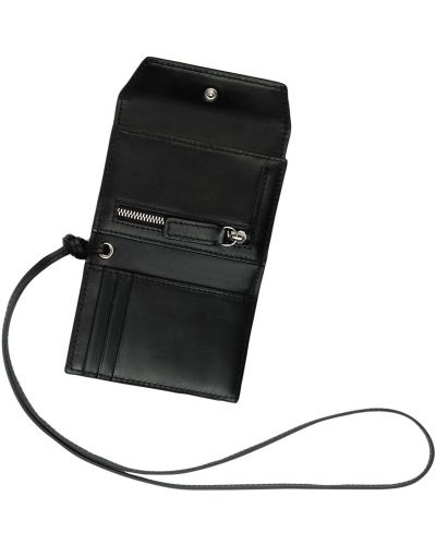 Kožená peňaženka Jacquemus čierna