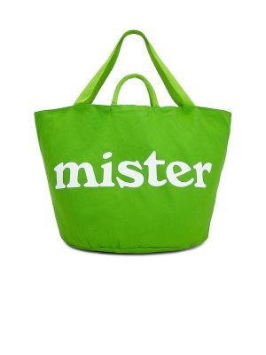 Borsa shopper Mister Green verde