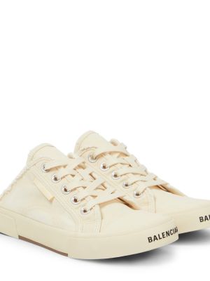 Sneakers distressed Balenciaga bianco