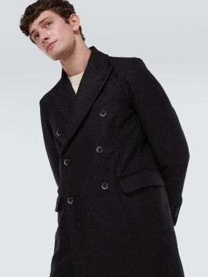 Gyapjú kabát Barena Venezia fekete