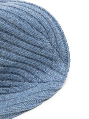 Bonnet en tricot N.peal bleu