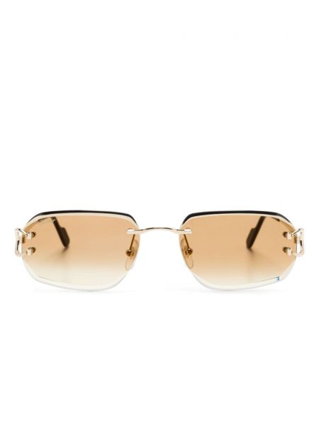 Černé sluneční brýle Cartier Eyewear