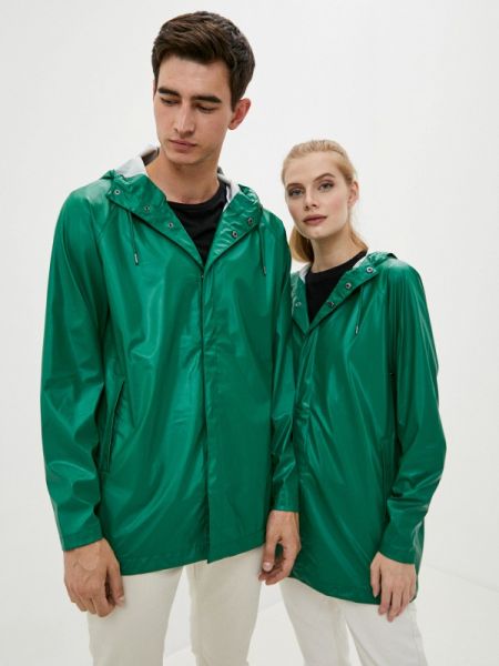 Куртка Rains, зеленая